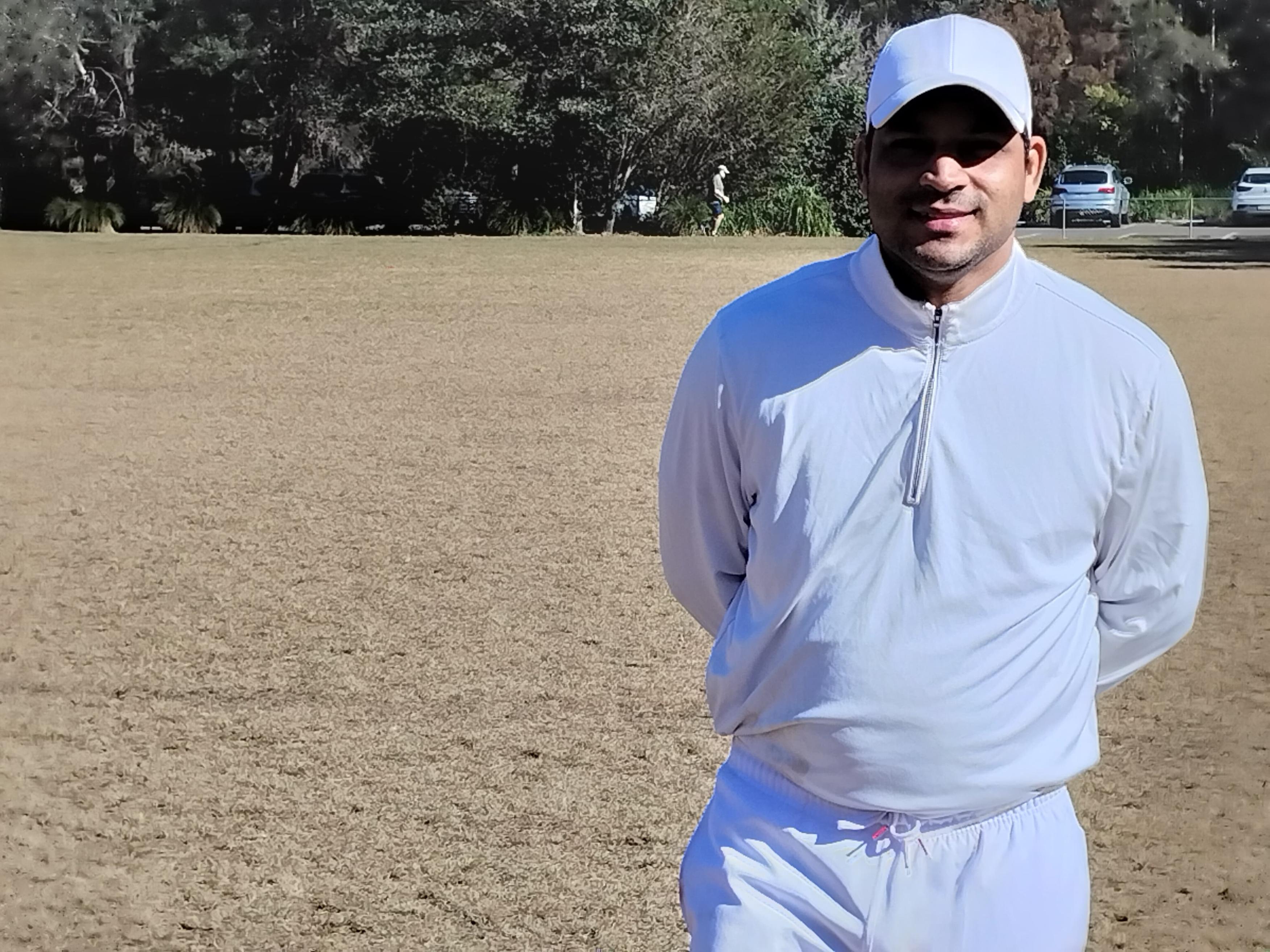 A Tigers player on the field during a match